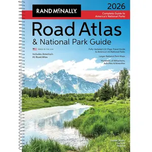Rand McNally Road Atlas & National Park Guide 2026: United States, Canada, Mexico - Spiral-bound