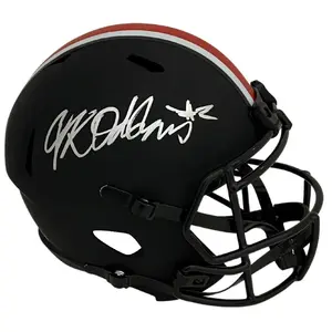 J.K. Dobbins Signed OSU Buckeyes Full Size Riddell Rep Speed ECLIPSE Helmet -JSA