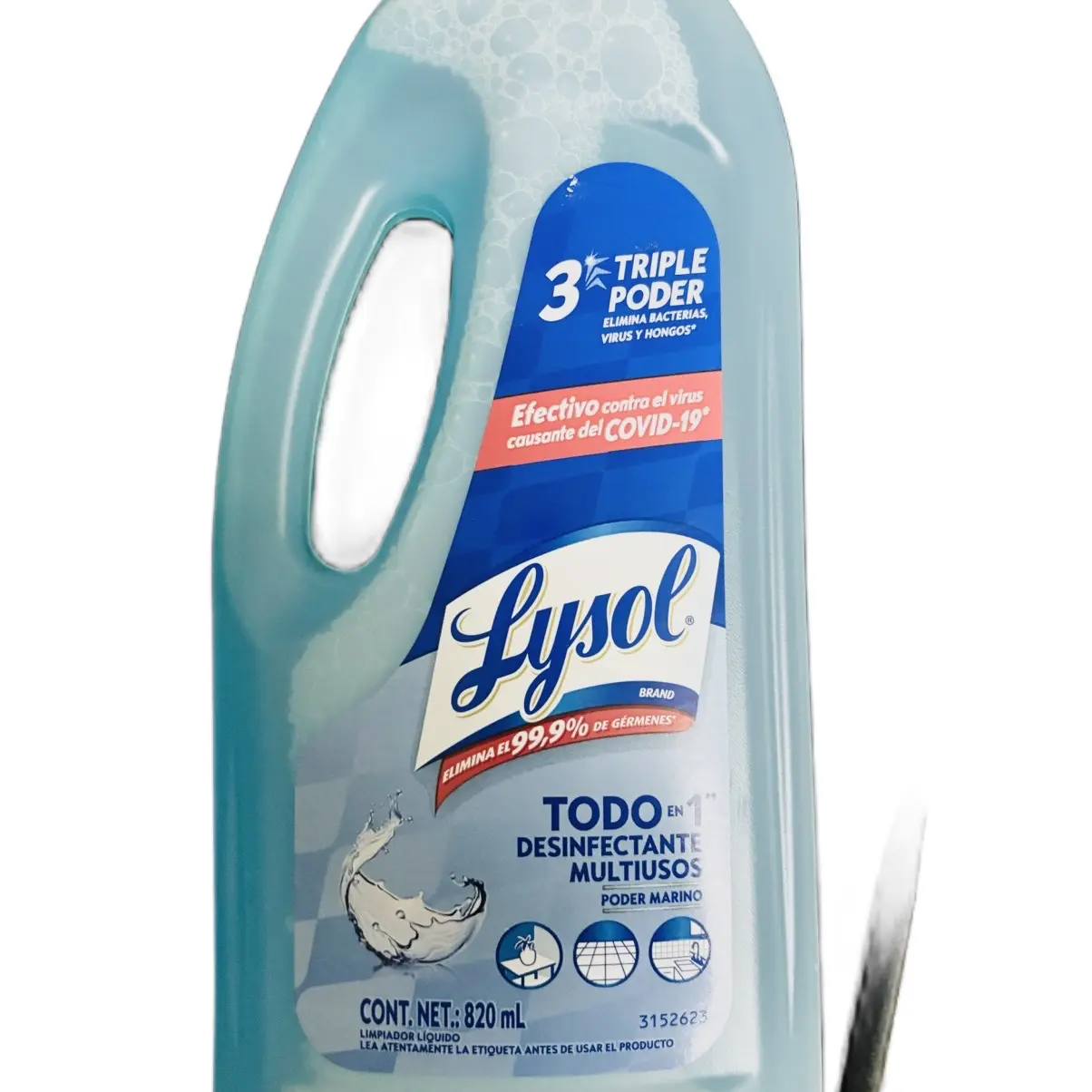 Lysol Household Cleaner - 820 ml Bottle for Home Cleaning