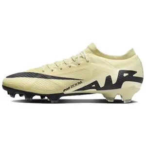 Nike Mercurial Vapor 15 Comfortable Round-Toe HG Football Shoes for Men and Women in Yellow and Black Trending Shoes, House White Official Shoes to Get / Maison Mihara