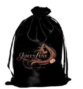 Luxury satin wig bag