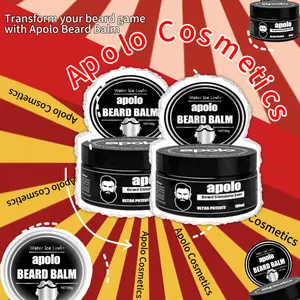 Apolo Beard Balm: Get the perfect beard look all day. This styling cream and wax provides long-lasting hold and hydration for your beard and mustache