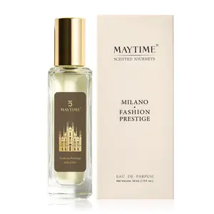 Maytime Milano Scented Journeys Perfume 30ml – Fashion Prestige | Eau de Parfum | Mandarin, Blackcurrant & Musk | Classic Fougère | Long-Lasting