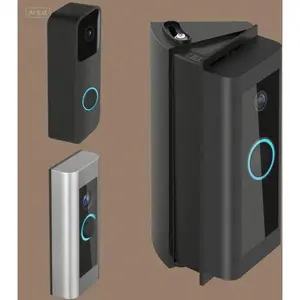 Adjustable Mounting Bracket for Video Doorbells - 30 to 55 Degree Angle Adjustment - Replacement Wedge Kit Compatible with Wired/Pro Models - Durable Adapter for Secure Installation - Easy-to-Use Angle Mount Accessory adjustable  door  hinge