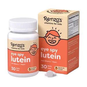 Renzo's Vitamins Eye Spy Lutein for Kids with Bilberry Extract - 30 Melty Tabs