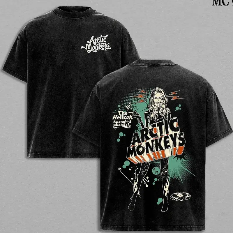 arctic monkeys t shirt am - TikTok Shop