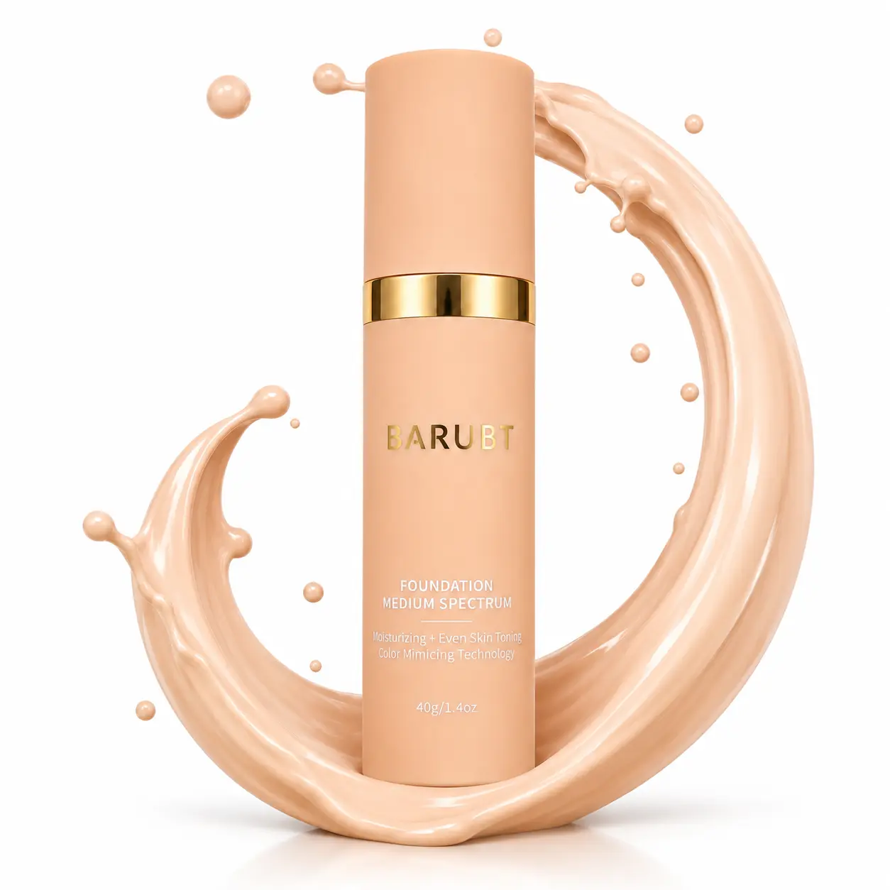 Adaptive Tone Foundation, Color Changing Liquid Makeup That Blends with Skin Tone, Lightweight Dewy Natural Finish Foundation for Women