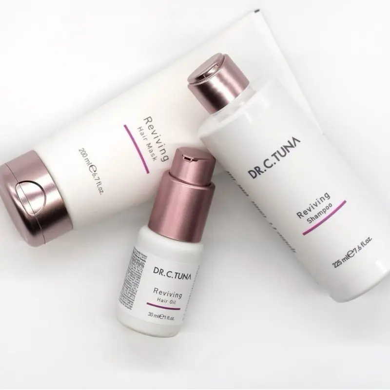 REVIVING HAIR BUNDLE SHAMPOO + HAIR MASK AND HAIR OIL TREATMENT FOR HAIR LOSS