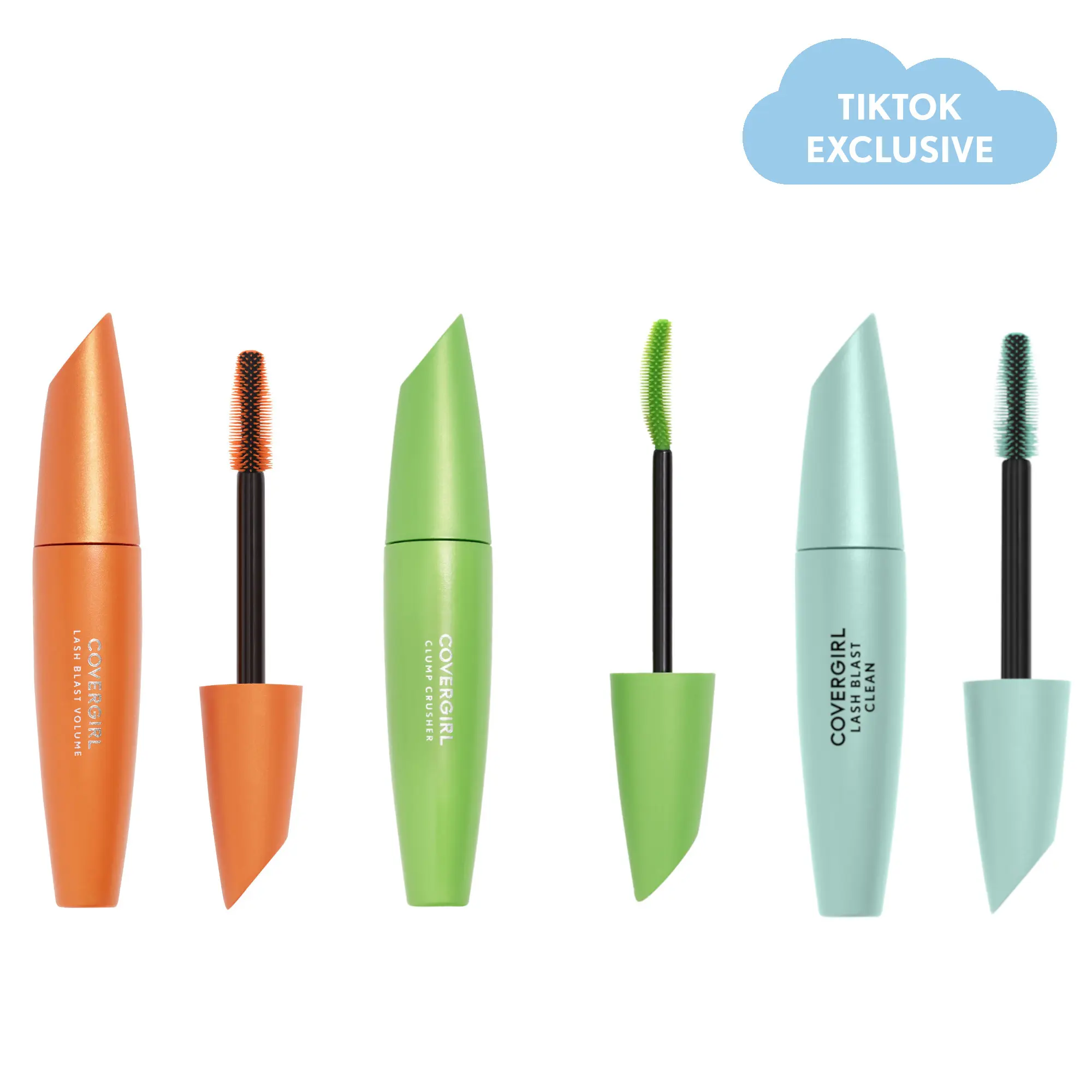 COVERGIRL Lash Blast 3-Piece Mascara Trio, Volumizing & Lengthening Mascara Set for Bold, Clump-Free Lashes