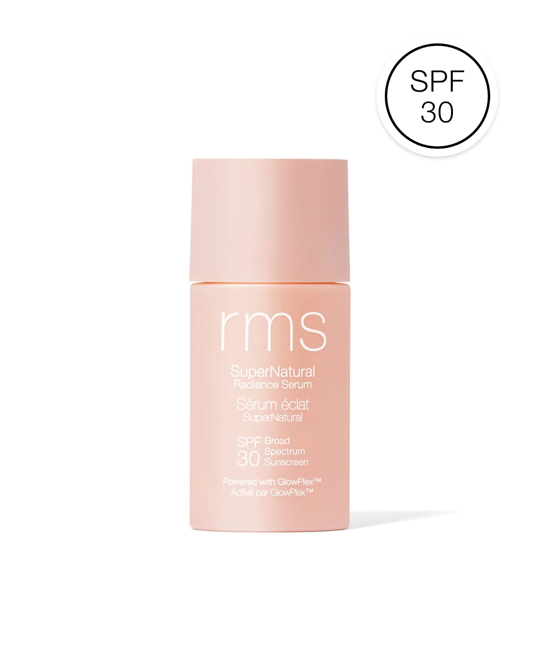 RMS Beauty Supernatural Radiance Serum Broad Spectrum SPF 30 Sunscreen | Mineral Face Sunscreen SPF 30 Glow