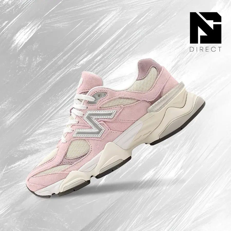 New Balance U9060LBC Unisex Rose Sugar Angora Sneakers - Sports Running Shoes with Vintage Charm, Shock-Absorbing Comfort for Back-to-School, Streetwear, NB