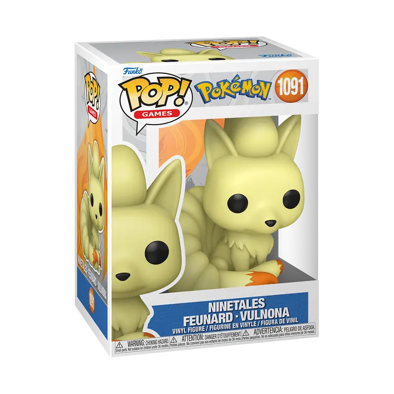 Funko Pop! Pokemon - Ninetales #1091 Collectible Pop Vinyl Figure
