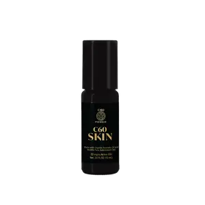 C60 POWER Organic Avocado Oil Firming Serum - Lightweight, Age-Defying Antioxidant Formula for Dry Skin, Skin Repair, Moisturizing Protection
