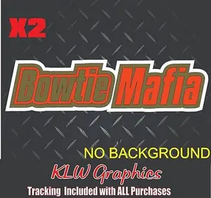 Bowtie Mafia Odd Green Orange Black Full Color Decal Sticker Crew Cab Turbo Diesel Truck 6.6 5.3 Silverado Soot