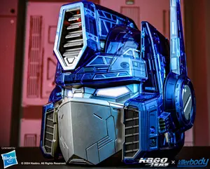 Killerbody Transformers G1 Optimus Prime Wearable Helmet Deluxe Version 27pcs Detachable Magnetic Parts Exclusive Voice Changer LED Lights