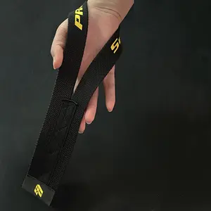 1 Pair Weightlifting Wrist Straps, Safety Lock Design, Ideal for Powerlifting Gymnastics Cross Training, Durable Workout Accessories, Adjustable Straps