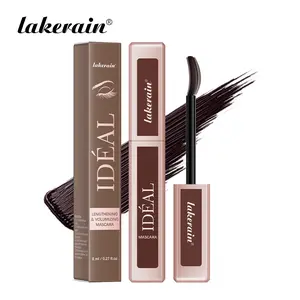 3-in-1 Lengthening & Volumizing Mascara, Voluminous Lengthening Mascara, Waterproof, Smudge-Proof & Clump-Free, Micro-Fiber Brush with Gel Texture Lifts & Amplifies, Gentle for Sensitive Eyes, for Daily Commute & Party Makeup