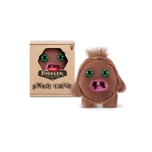 New 2025 - ZURU Fuggler 3.5 Inches Baby Fugg Series 4 - Funny Ugly Monster HTF - Hedge Grog