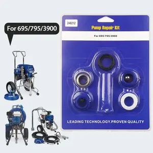 248212 Pump Repair Kit fit for Graco Ultra Max II 695 795, GMax II 3900, LineLazer 3900 Airless Paint Sprayer Pressure