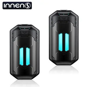 2 Pack Hand Warmers Rechargeable, Portable Electric Hand Warmers Reusable, USB 2 in 1 Handwarmers, Outdoor/Indoor/Warm Gifts for Men Women Kids