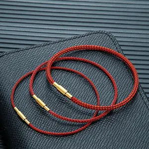 Simple Style Men Women Jewelry 1.5mm Non-fading Steel Wire Thin Rope Bracelet Classic Cuff Charm Bracelet DIY Gifts