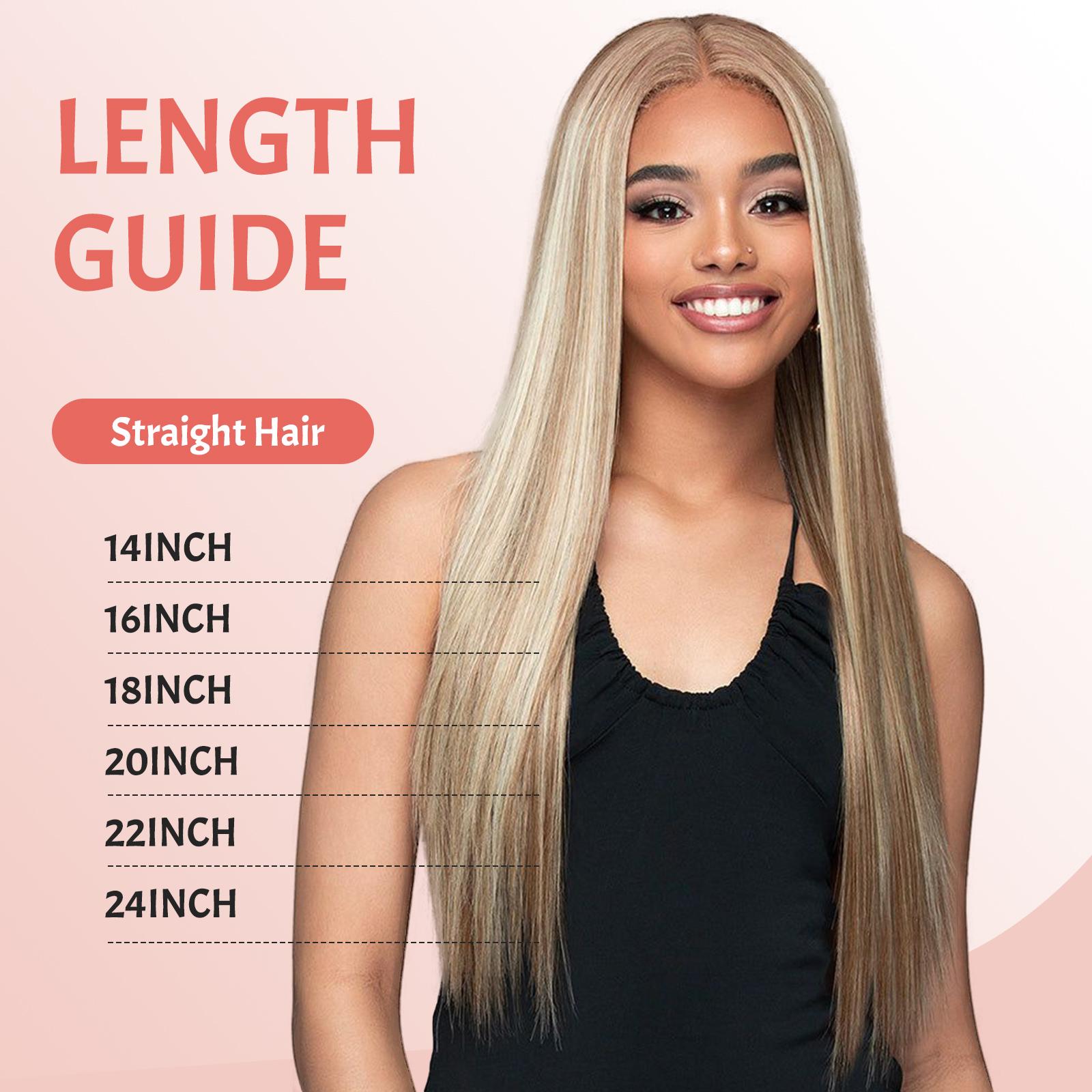 Platinum Blonde Highlight Sew In Extensions 24 Inch Real Human Hair Weft Extensions 120G Double Weft Remy Human Hair Bundles For Women Hand Tied Full Head Straight Hair Weaves