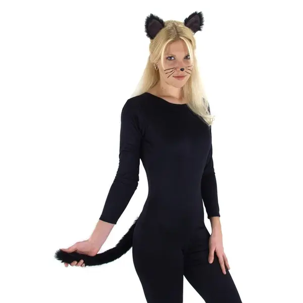 Cat Ears and Tail Costume Set
