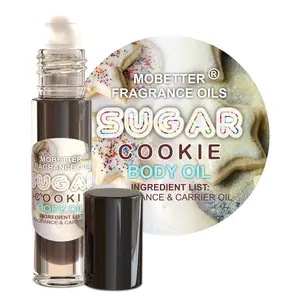 MOBETTER FRAGRANCE OILS Sugar Cookies Fragrance Body Oil Perfume, long lasting sweet, travel size