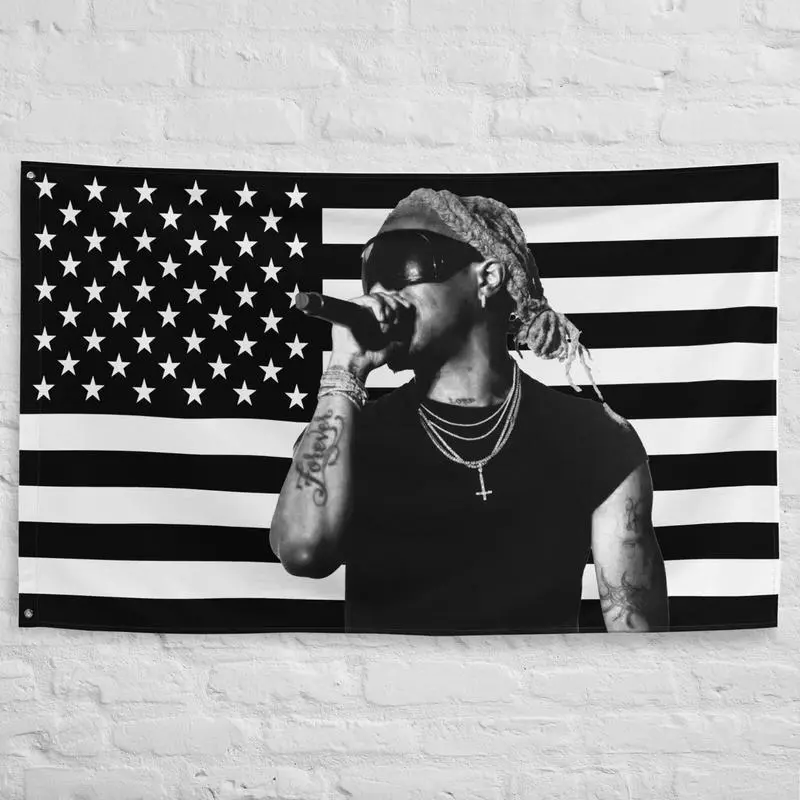 Filthy Prints Destroy Lonely Opium Stars and Stripes Limited Edition Trippy Tapestry - 40In*60In Large Size Room Art, Living Room Decor Accessories, Indoor Home Supplies Collectibles