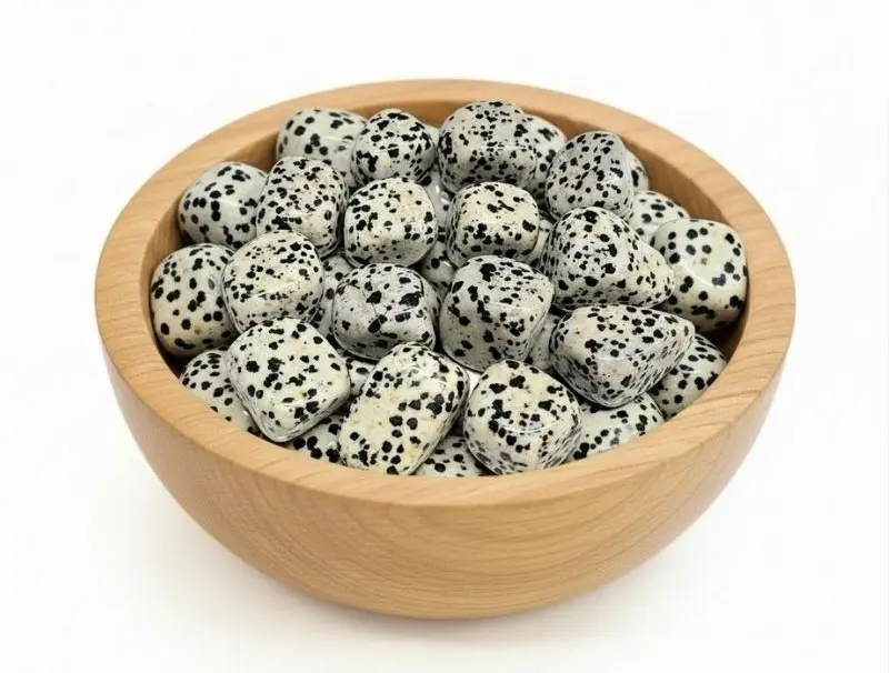 Dalmatian Jasper Tumbled Stone