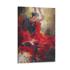 Anatoly Metlans Oil Painting Tango Art Poster, Canvas Wall Art for Home Decor,Elegant Painting Wall Decor. Poster Canvas Wall Art For Bedroom Decor Bar Office Room Decor Gift