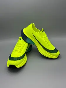 Fashion Couple Sport Shoes with Zoom Technology, Anti-Slip Wear-Resistant Breathable Mesh High Cushioning Midsole, Comfortable Support, Athletic Running Shoes, Road Running Shoes