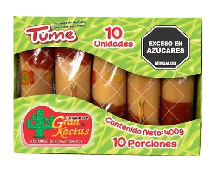Bocadillo de guayaba con arequipe Tume x10 Bocadillo de guayaba con arequipe Tume x10