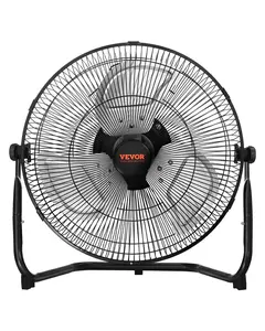 【Super Brand Day】VEVOR 14 Inch Floor Fan 3 Speeds 360° Adjustable Tilt High-Velocity Industrial Fan, Heavy Duty Fan, Low Noise Fan,DEALS FOR YOU
