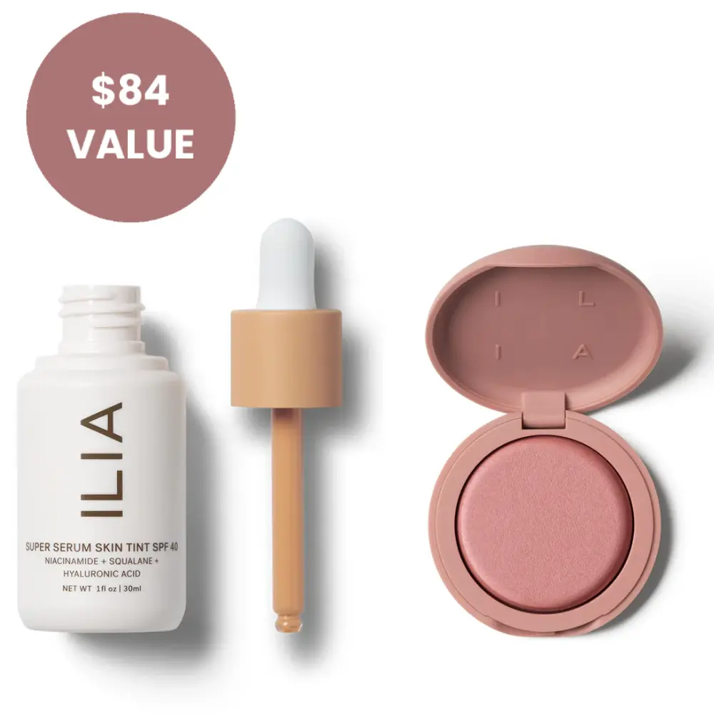 Super Serum Skin Tint SPF 40 + Soft Focus Blurring Blush | TIKTOK EXCLUSIVE