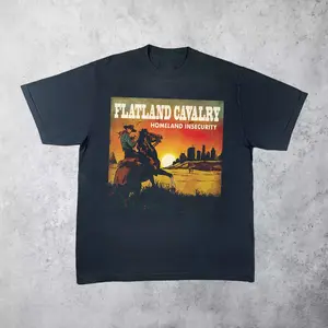 Flatland Cavalry Band Homeland Insecurity Album Cotton T Shirt Full Size S-5XL