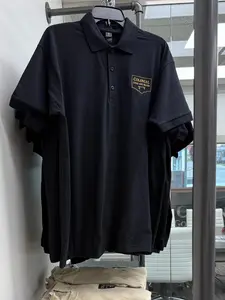 Colonial Gold and Silver Golf Shirt - Size X-Large