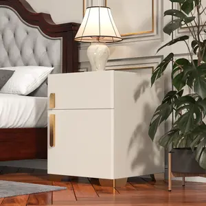 Smart Nightstand with Safe Box and LED Lights and Wireless Charge Smart Nightstand with Safe Box and LED Lights and Wireless Charge