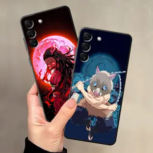 Case for Samsung Galaxy A04 A20 A13 A10 A12 A17 A30 A15 A50 A06 A05 A40 A16 A70 Black Soft Phone Cover Demon S-Slayer Sanemi