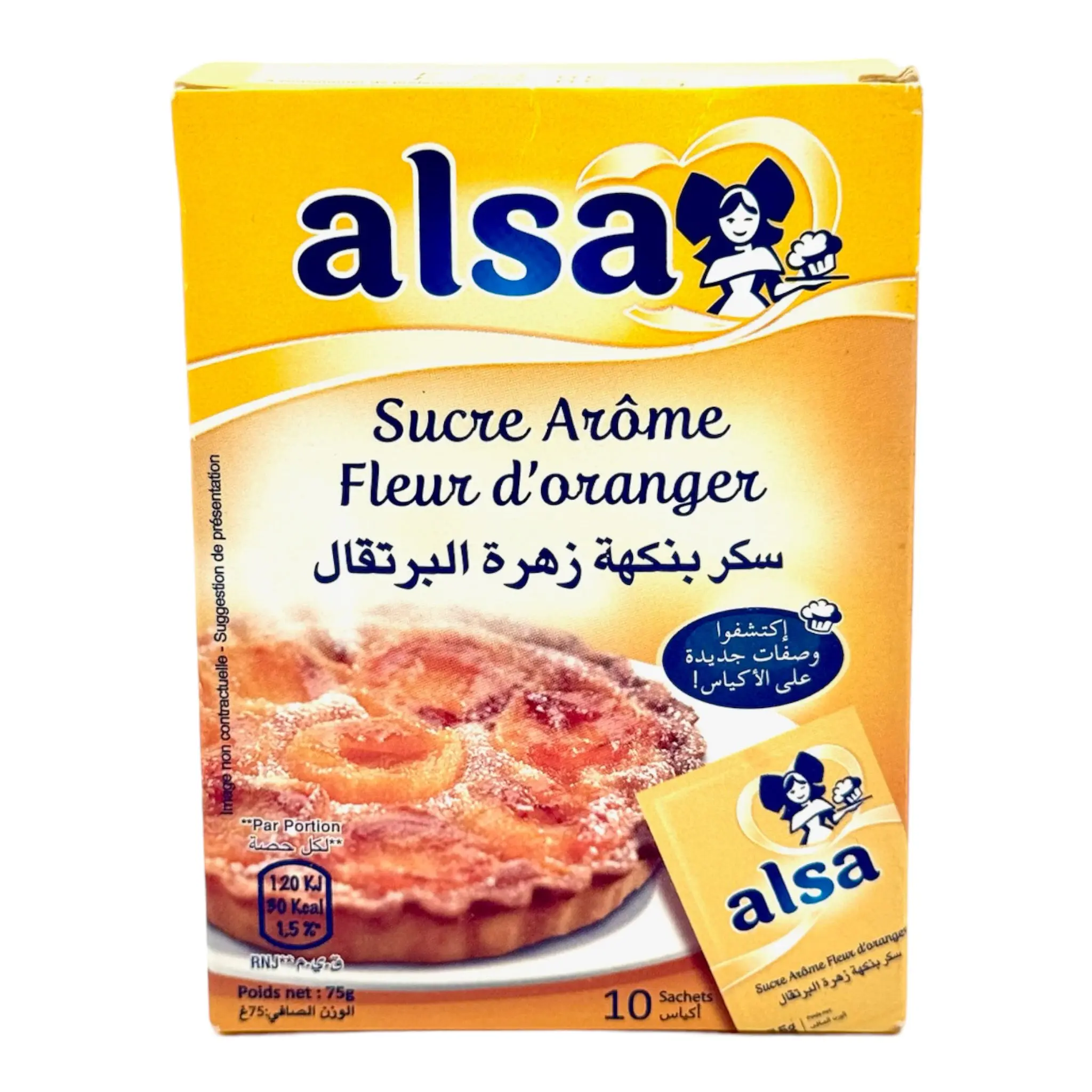 Alsa Orange Blossom Flavored Sugar - Fleur D'Oranger