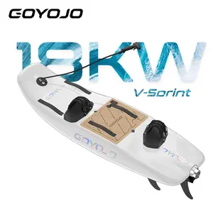 GOYOJO Racing Electric Surfboard Performance Jetboard for Agility Tricks Like E-foil 18kW Motor 75Ah Battery Up to 37mph Speed Stand Up Paddleboard paddle board