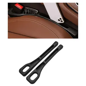 Car Accessories Premium Car Seat Gap Filler 2-Pack – Universal Fit Drop Stop for Driver & Passenger Side, Prevents Item Drops, Fits Sedans & SUVs