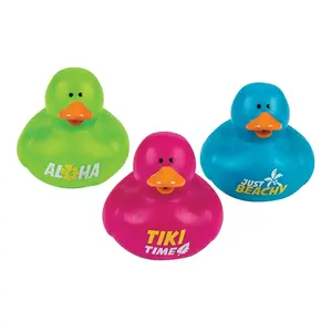 Hibiscus Rubber Ducks - 12 Pc.