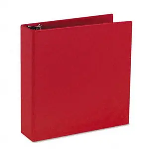 Avery 27203 Durable EZ-Turn Ring Reference Binder 11 x 8-1/2 2'' Capacity Red