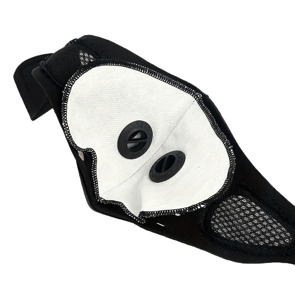 Advanced Airflow Sports Face Mask - Reusable with Detachable Filter for Running, Cycling & More - All-Weather Comfort, Adjustable Fit for Ultimate Pollution Protection