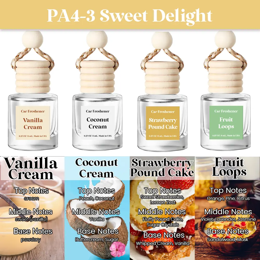 Sweet Delight:V54,C16,S44,F22 (4 bottlesPA4-3 )