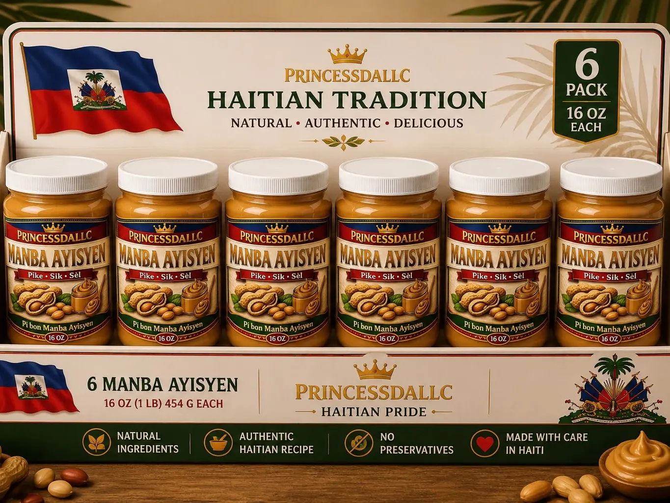6 pack manba peanut butter