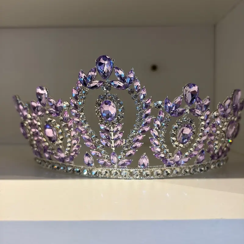 Silver/Lilac beautiful crown