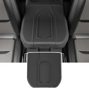 Center Console Armrest Cover Compatible with 2019-2026 Chevy Silverado GMC Sierra Middle Console Cover Lid Armrest Cushion Replacement for 2019-2026 Chevy Silverado Accessories