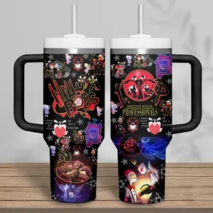 Helluva Boss TV Series Tumbler 40oz with Handle/ 20oz No Handle